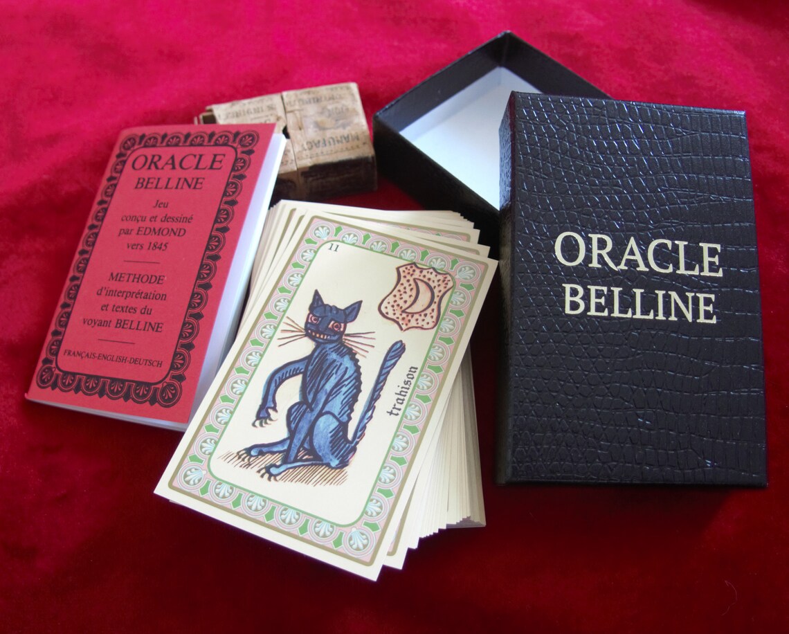 Tarot Card Deck of Oracle Belline by Grimaud, Vintage Fortune