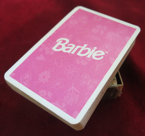 Barbie objets de collection jeu de cartes vintage de 7 familles - 1990 - Cartes à jouer Barbie Dolls