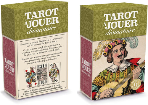 Tarot divinatoire de style antique - NOUVEAU Dusserre - Vintage Divination Tarot Deck - Tarologie - Cartomancie