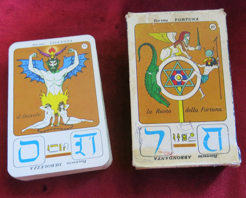 Jeu de tarot égyptien Aperol Promo 1973