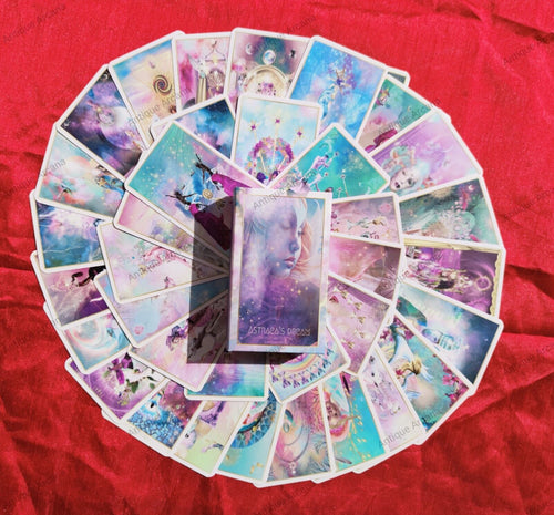 Astraea's Tarot Dream box set - Galactic Cards - RSW Based Deck, Pleiadians Cards