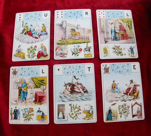 Mlle Lenormand Divination Cards - NEW - Astro Mythological 1977