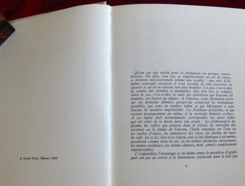 Tarot + Book by Oswald Wirth 1966 - LE TAROT Des Imagiers Du Moyen Age