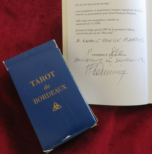 Tarot de Bordeaux 1997 - Limited Edition & Signed by the Author