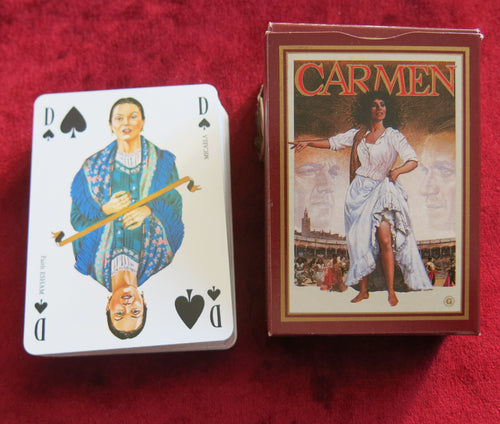 Carmen deck of cards - 1984 - Famous opera playing cards