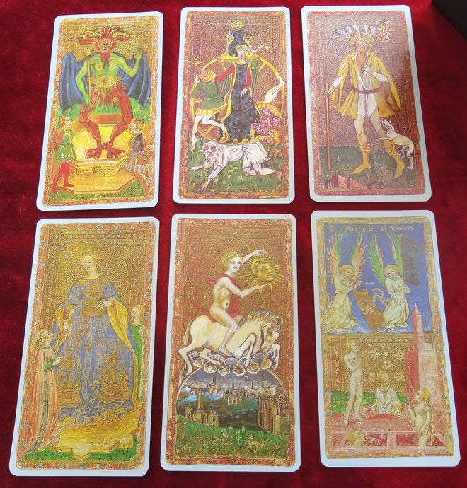 The  Cary-Yale Visconti Tarot 1984- Stuart R. Kaplan - Historic Italian Ancient Tarocchi