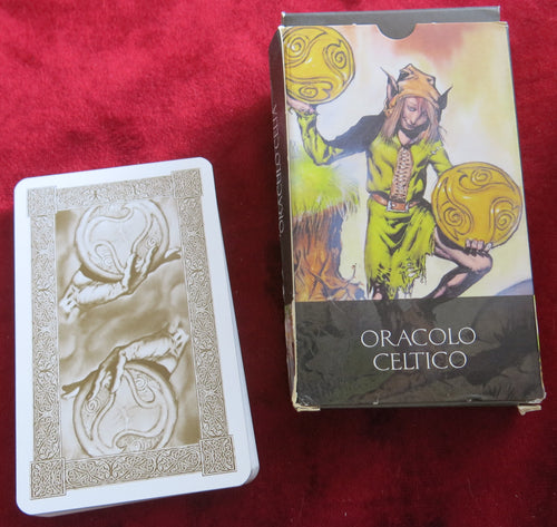 Celtic Oracle - Oracolo Celtico - RARE Deck Out of Print - Wiccan Celts Culture
