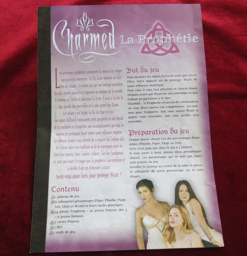 Charmed: The Prophecy - 2005 Charmed board game