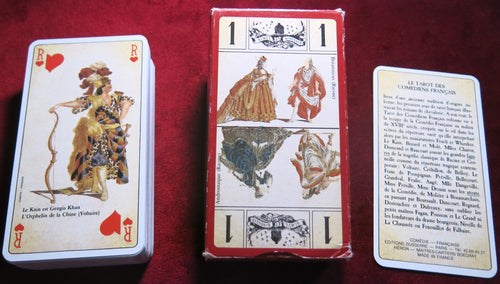 French Comedians Opera Tarot Game - Dusserre 80s - French Tarot