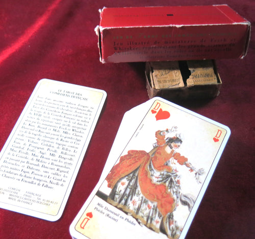 French Comedians Opera Tarot Game - Dusserre 80s - French Tarot