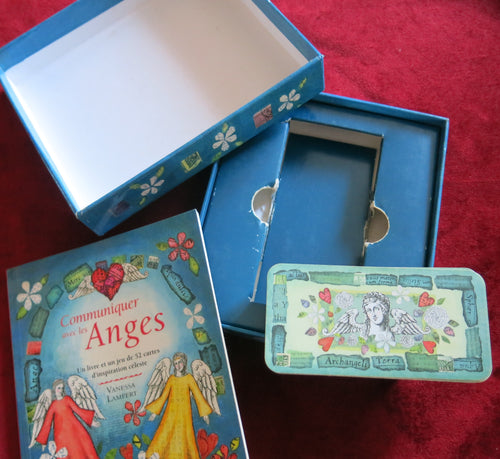 Parler avec mon Ange Gardien - Communiquer avec les Anges - coffret Divinatoire vintage