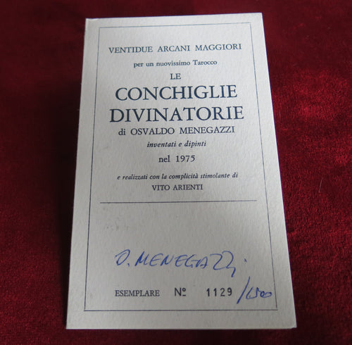 Le Conchiglie Divinatorie 1975 - Osvaldo Menegazzi