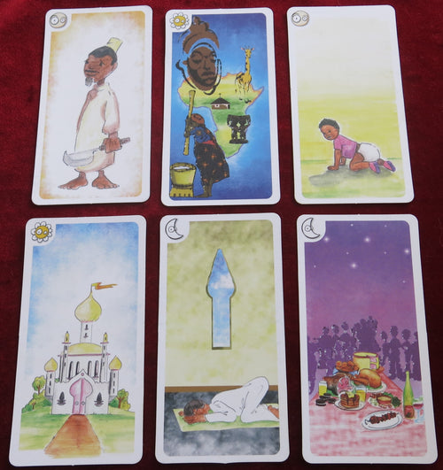 African American Game For Kids - Children Imagination Deck