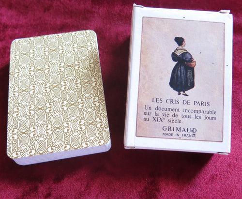 The Cris of Paris 1969 - Grimaud box set - 2 decks of 54 cards