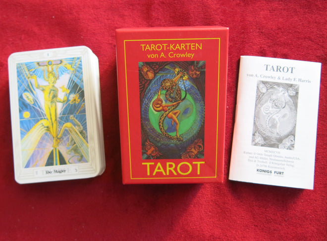 Aleister Crowley 1996 Tarot - ÉPUISÉ Karten Thoth - Tarot allemand - Frieda HARRIS