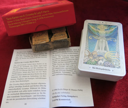 Tarot Aleister Crowley 1996 - Tarot allemand