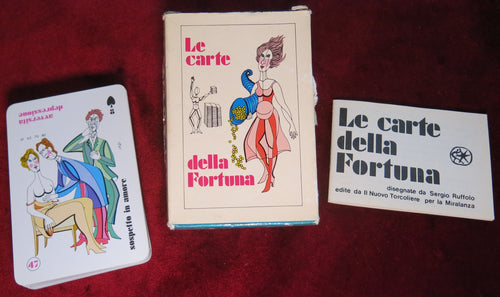 Le carte della Fortuna - 1975 Advertising Italian Oracle – Vintage Rare