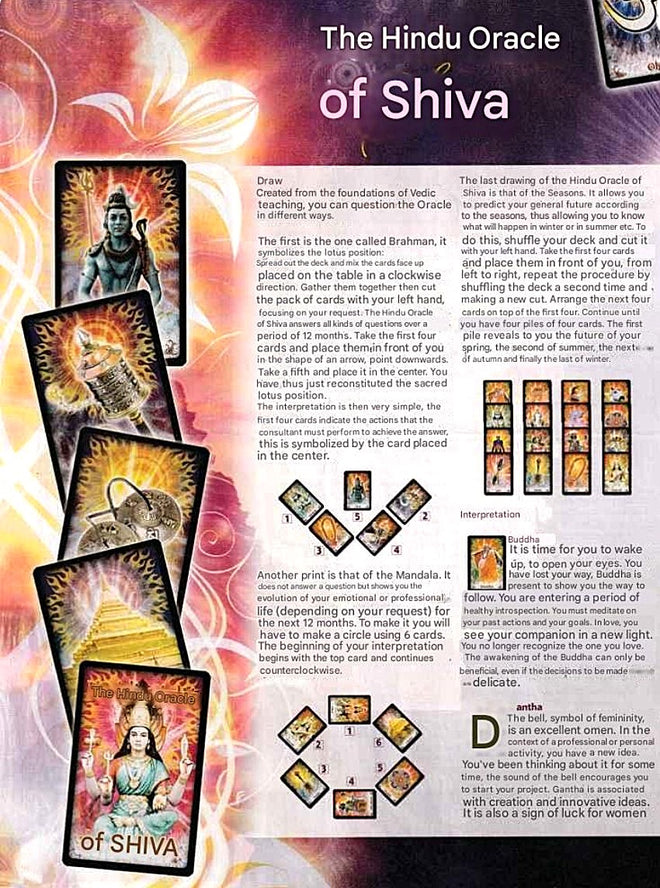 The Shiva Oracle: The Gods of Wisdom- File Download - ENG & FR - PRINTABLE