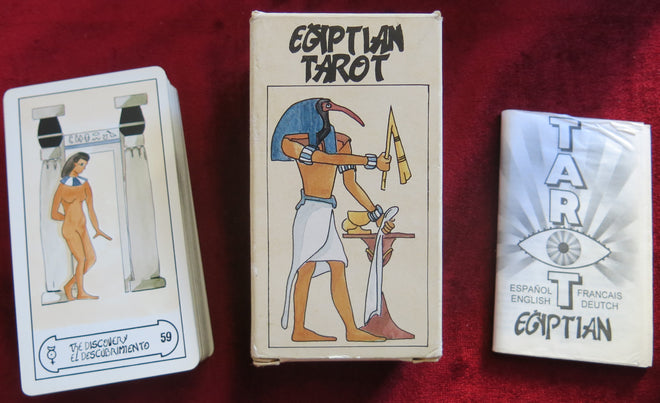 Tarot égyptien - Fournier 1993 - Cartes de l'histoire de l'Egypte