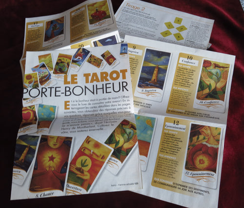 Tarot de la gratitude - Tarot du bonheur - Cartes de tarot du bonheur