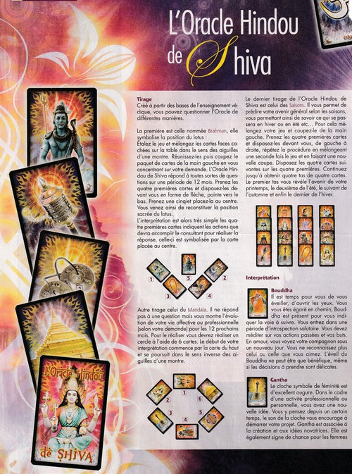 The Shiva Oracle: The Gods of Wisdom- File Download - ENG & FR - PRINTABLE