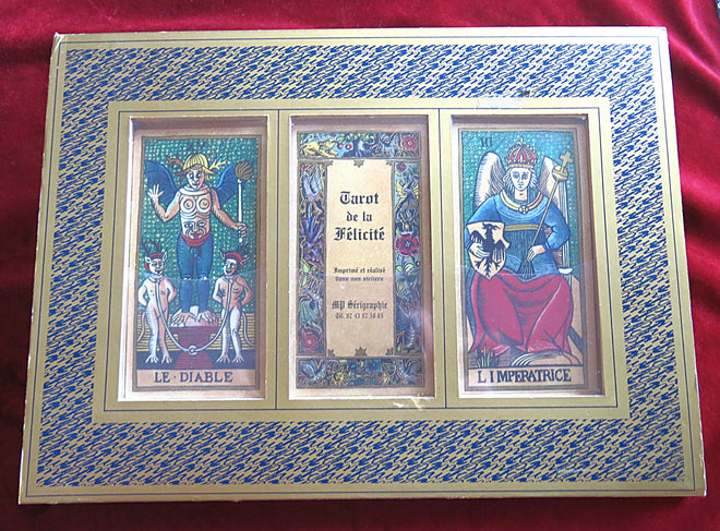 The Tarot of Felicity - File Download - PRINTABLE - 1999 VERY RARE French deck - Tarot de la Félicité