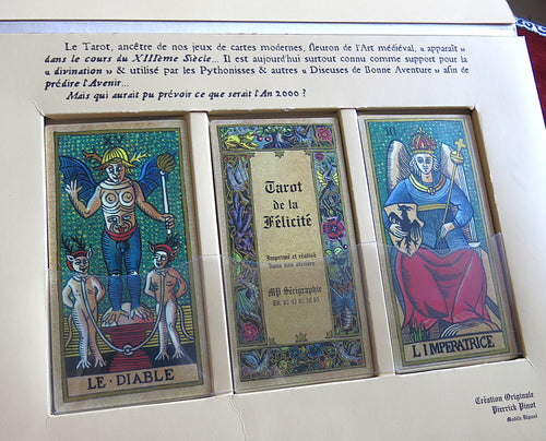 The Tarot of Felicity - File Download - PRINTABLE - 1999 VERY RARE French deck - Tarot de la Félicité