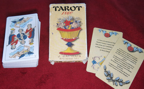 Historical Tarot 1860 J. Gaudais - Ancient Tarot Deck