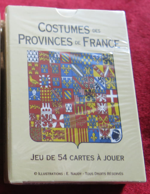 1€ À GAGNER ! Cartes de costumes des provinces de France