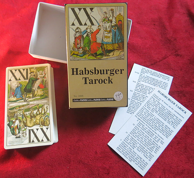 Piatnik Vintage Playing Cards Habsburger Tarock No. 2888