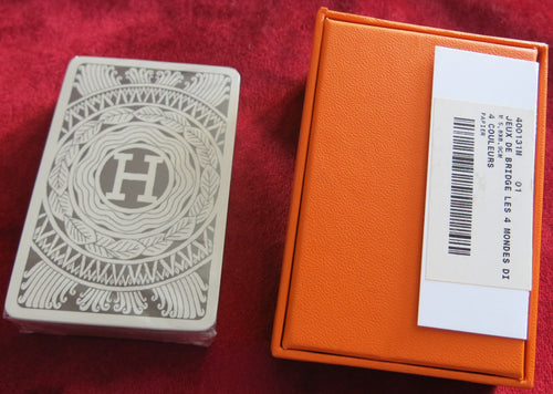 Hermes Collector's LES 4 MONDES Poker Playing Cards