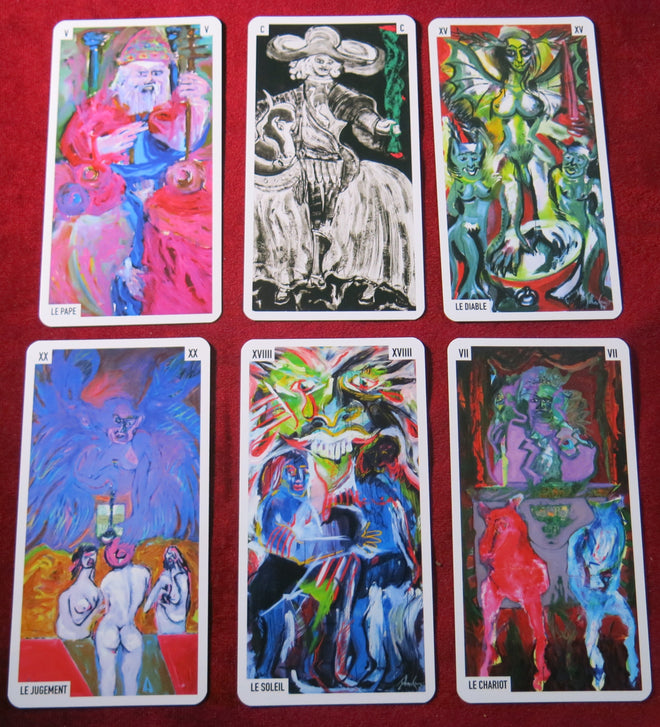 The Inabstracted Tarot Deck - Modern contemporary Abstract painting - Abstract & Art Arcana