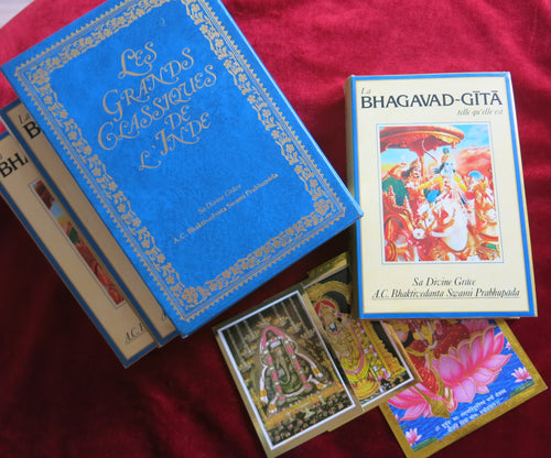 The great classics of India - Read Srimad Bhagavatam Coffret 3 volumes