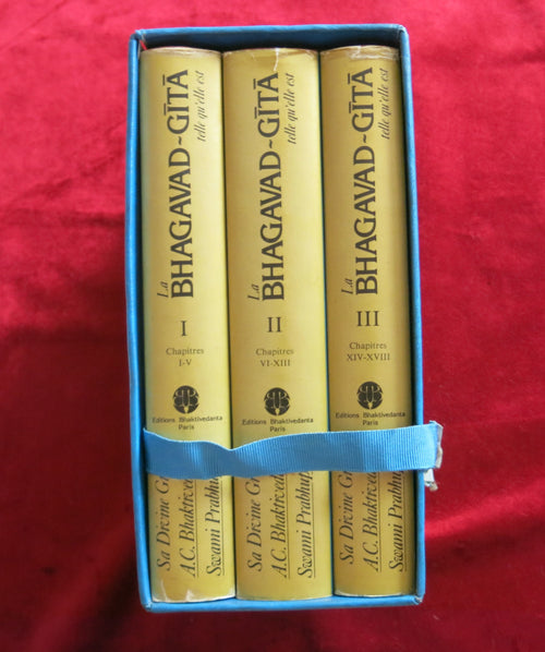 The great classics of India - Read Srimad Bhagavatam Coffret 3 volumes