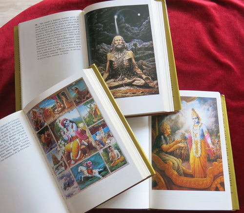 The great classics of India - Read Srimad Bhagavatam Coffret 3 volumes