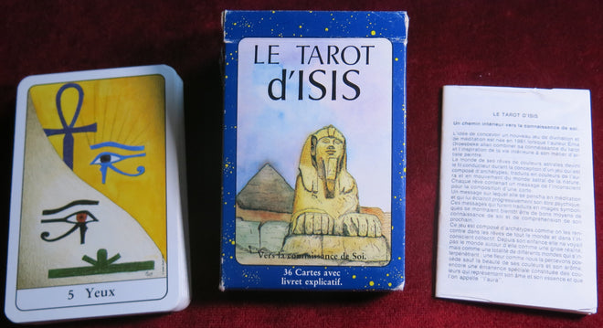 The Tarot of Isis Oracle Cards 1985 - Tarot by Isis - 36 cards