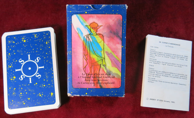 The Tarot of Isis Oracle Cards 1985 - Tarot by Isis - 36 cards