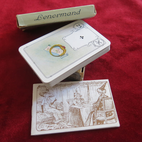 JMC Mlle Lenormand Oracle Années 80 - TRES RARE