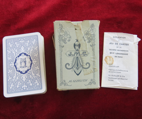 JMC Mlle Lenormand Oracle Années 80 - TRES RARE