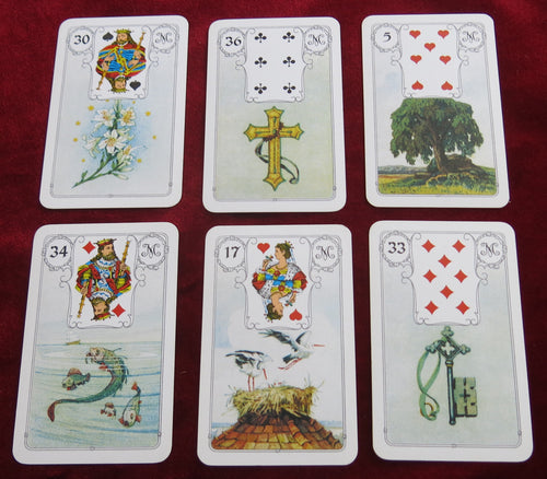 JMC Mlle Lenormand Oracle Années 80 - TRES RARE