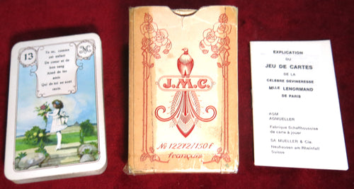 JMC Mlle Lenormand Oracle - Pink version - VERY RARE