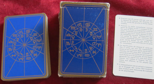 Vintage Fortune Telling Game - French