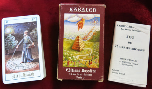 The Kabbalistic Tarot 1996 - Hebraic Wisdom cards