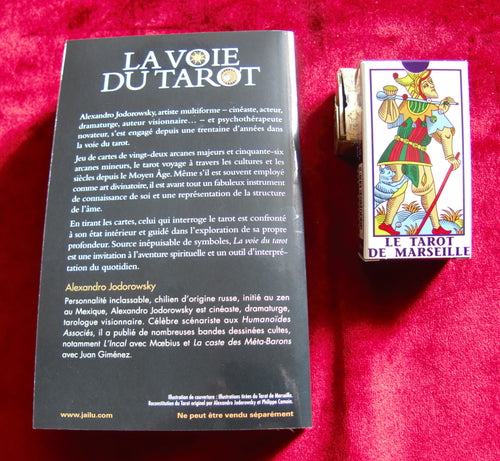 Coffret Tarot de Marseille de Jodorowsky - Tarot de poche de Marseille de Jodorowsky