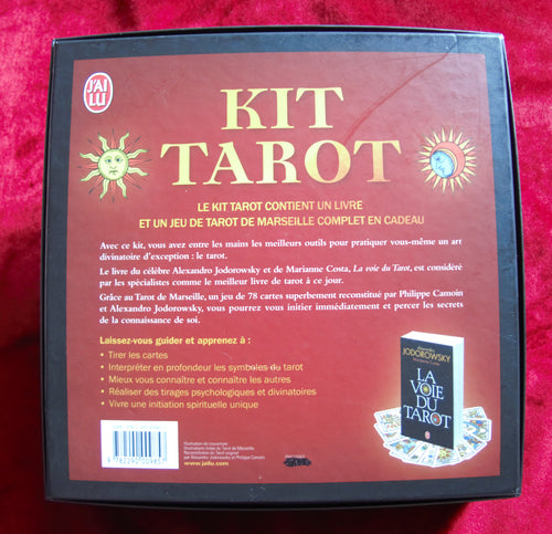 Coffret Tarot de Marseille de Jodorowsky - Tarot de poche de Marseille de Jodorowsky