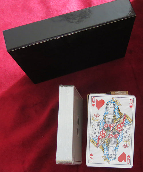 Luxury LANVIN Paris from the 80s -  2 Decks of Playing Cards - Limited Rare Gift - Collectibles