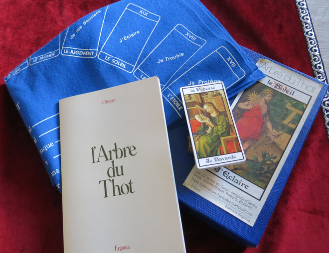 L'Arbre du Thot 1979 - Tarot des Beaux-Arts - Jeu de tarot français extrêmement rare