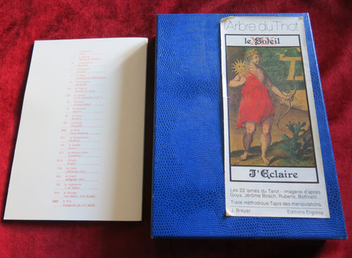 L' Arbre du Thot 1979 - fine arts tarot - Extremely rare French tarot deck