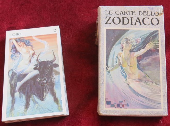 Les cartes du zodiaque 1991 - Jeu promotionnel - Tarot italien