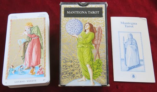 Mantegna Tarot "Silver" 2001: 50 cards + 25 didactical cards